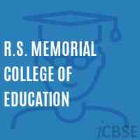 R.S. Memorial College of Education Logo