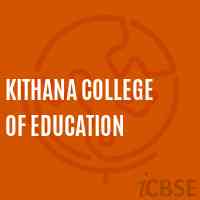 Kithana College of Education Logo