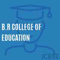 B.R College of Education Logo
