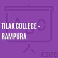Tilak College - Rampura Logo