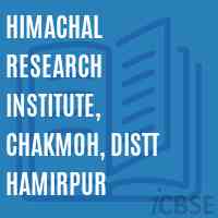 Himachal Research Institute, Chakmoh, Distt Hamirpur Logo