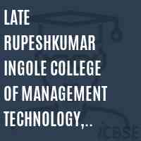 Late Rupeshkumar Ingole College of Management Technology, Yavatmal Logo