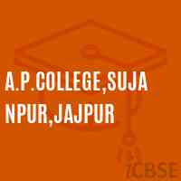 A.P.College,Sujanpur,Jajpur Logo