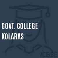 Govt. College Kolaras Logo