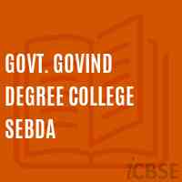 Govt. Govind Degree College Sebda Logo