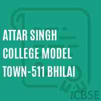 Attar Singh College Model Town-511 Bhilai Logo