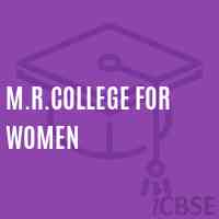 M.R.College for Women Logo