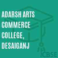 Adarsh Arts Commerce College, Desaiganj Logo