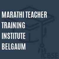 Marathi Teacher Training Institute Belgaum Logo