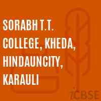Sorabh T.T. College, Kheda, Hindauncity, Karauli Logo