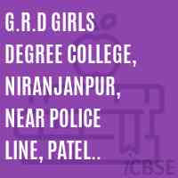 G.R.D Girls Degree College, Niranjanpur, Near Police Line, Patel Nagar, Dehradun Logo