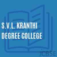 S.V.L. Kranthi Degree College Logo
