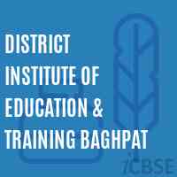 District Institute of Education & Training Baghpat Logo