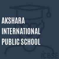 Akshara International Public School Logo