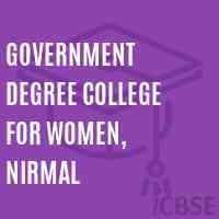 Government Degree College for Women, Nirmal Logo