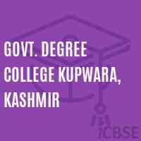 Govt. Degree College Kupwara, Kashmir Logo