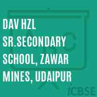 DAV HZL Sr.Secondary School, Zawar Mines, Udaipur Logo
