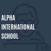 Alpha International School Logo
