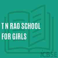 T N Rao School For Girls Logo