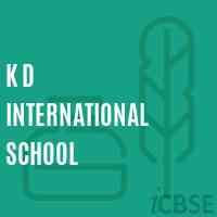 K D International School Logo