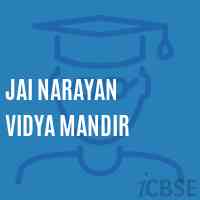 Jai Narayan Vidya Mandir School Logo