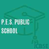 P.E.S. Public School Logo