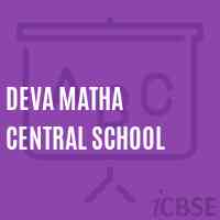 Deva Matha Central School Logo