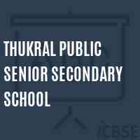 Thukral Public Senior Secondary School Logo