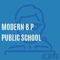 Modern B P Public School Logo