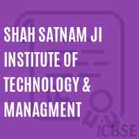 Shah Satnam Ji Institute of Technology & Managment Logo