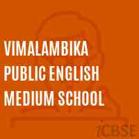 Vimalambika Public English Medium School Logo