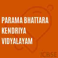 Parama Bhattara Kendriya Vidyalayam School Logo