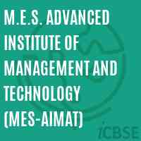 M.E.S. Advanced Institute of Management and Technology (Mes-Aimat) Logo