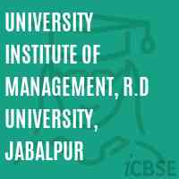 University Institute of Management, R.D University, Jabalpur Logo