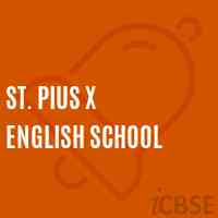 St. Pius X English School Logo