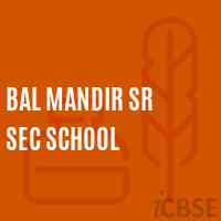 Bal Mandir Sr Sec School Logo