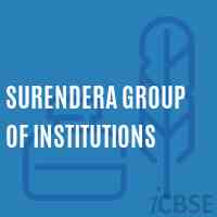 Surendera Group of Institutions College Logo