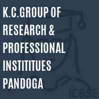 K.C.Group of Research & Professional Instititues Pandoga College Logo