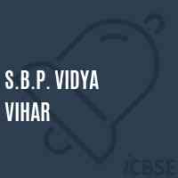 S.B.P. Vidya Vihar School Logo