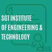 Sgt Institute of Engineering & Technology Logo