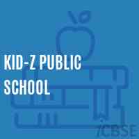 Kid-Z Public School Logo