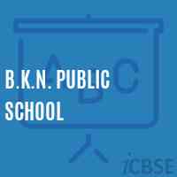 B.K.N. Public School Logo