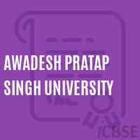 Awadesh Pratap Singh University Logo