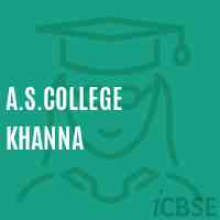 A.S.College Khanna Logo