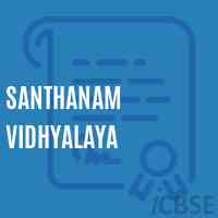 Santhanam Vidhyalaya School Logo