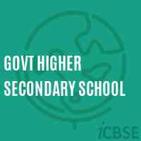 Govt Higher Secondary School Logo