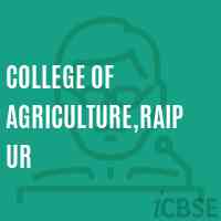 College of Agriculture,Raipur Logo
