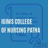 IGIMS College of Nursing Patna Logo