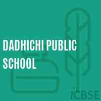 Dadhichi Public School Logo