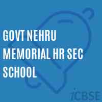 Govt Nehru Memorial Hr Sec School Logo